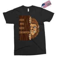 Bigfoot Hide And Seek Champion Funny Sasquatch Forest Exclusive T-shirt | Artistshot