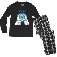 Earth Day T  Shirt We Are All In This Together   Earth Astronaut T  Sh Men's Long Sleeve Pajama Set | Artistshot