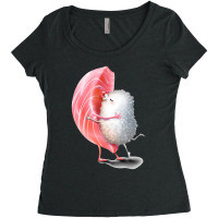 Sushi Hug Rice Women's Triblend Scoop T-shirt | Artistshot