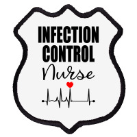 Infection Control Nurse Sweatshirt Shield Patch | Artistshot