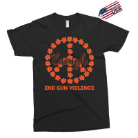 End Gun Violence T  Shirt Enough End Gun Violence Floral Peace Symbol Exclusive T-shirt | Artistshot