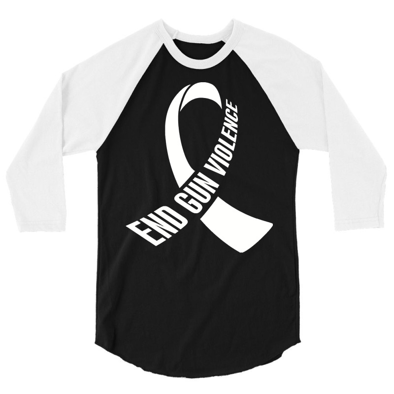 End Gun Violence T  Shirt Enough End Gun Violence No Gun Awareness Day 3/4 Sleeve Shirt | Artistshot