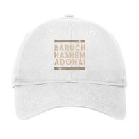 Baruch Hashem Adonai   Hebrew Messianic Christian Gift T Shirt Adjustable Cap | Artistshot