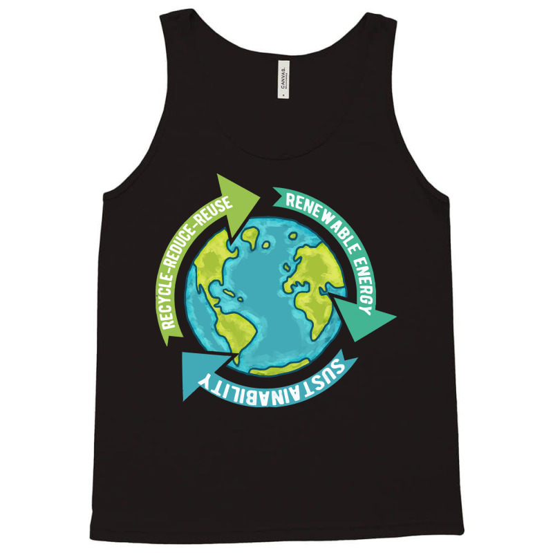 Environmental T  Shirt Earth Sustainability T  Shirt Tank Top | Artistshot