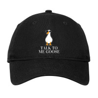 Talk To Me Goose Adjustable Cap | Artistshot