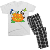 Goofy Halloween Men's T-shirt Pajama Set | Artistshot