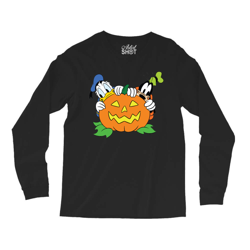 Goofy Halloween Long Sleeve Shirts by aldishuher | Artistshot