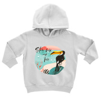 Cartoon Summer Time Sunset Beauty Toucan Bird Toddler Hoodie | Artistshot