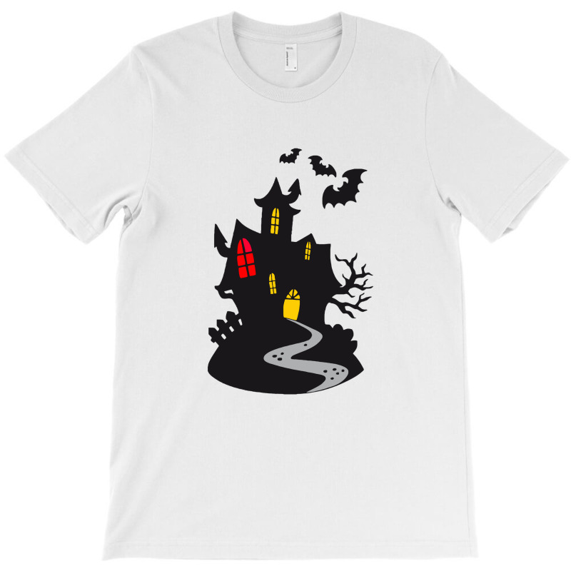 Haunted House T-Shirt by aldishuher | Artistshot