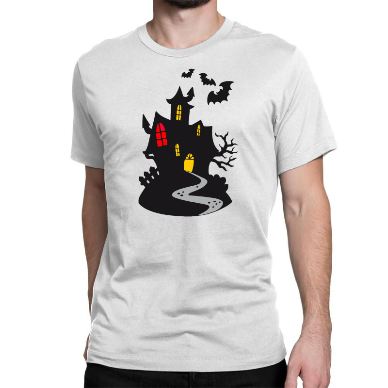 Haunted House Classic T-shirt by aldishuher | Artistshot