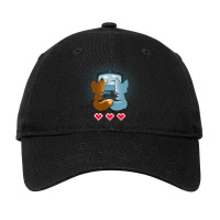 The Fox Loves Play Games Adjustable Cap | Artistshot