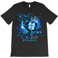 Faith Hope Love Diabetes Awareness T  Shirt Faith Hope Love Butterfly T-shirt | Artistshot