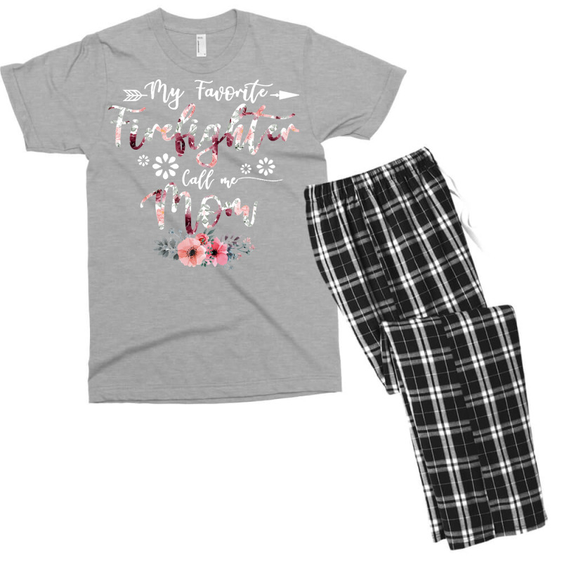 Family Cute Fathers Day 2022 Gift T  Shirt My Favorite Firefighter Cal Men's T-shirt Pajama Set | Artistshot