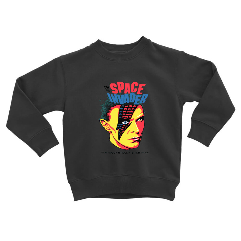 The Invader Toddler Sweatshirt by sanobean | Artistshot