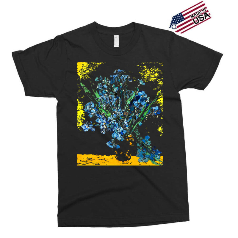 Famous Painting T  Shirt Irises Painting By Van Gogh T  Shirt Exclusive T-shirt | Artistshot