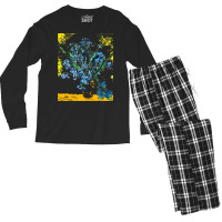 Famous Painting T  Shirt Irises Painting By Van Gogh T  Shirt Men's Long Sleeve Pajama Set | Artistshot