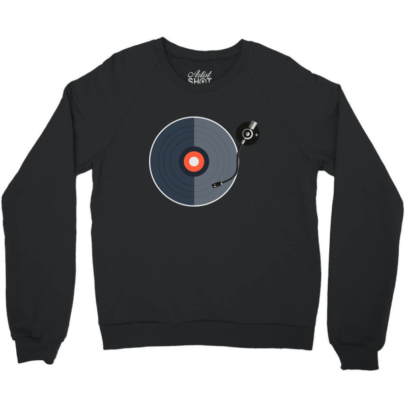 Vinyl Crewneck Sweatshirt | Artistshot