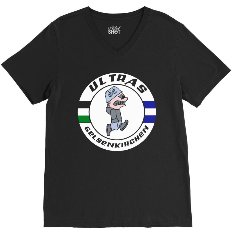 Ultras Gelsenkirchen V-neck Tee | Artistshot