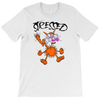 Stressed Cat T-shirt | Artistshot