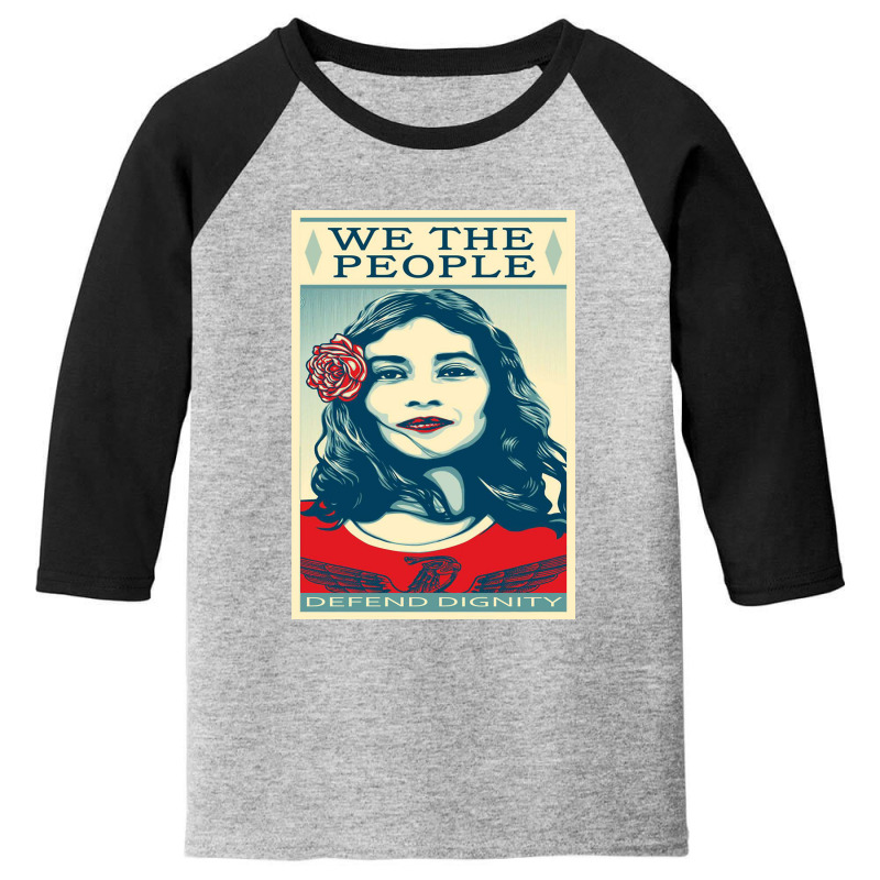 We The People Youth 3/4 Sleeve by Cahyorin | Artistshot