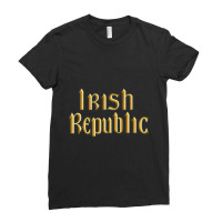 Irish Republic 1916 Easter Rising Flag T Shirt Ladies Fitted T-shirt | Artistshot