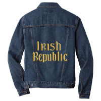 Irish Republic 1916 Easter Rising Flag T Shirt Men Denim Jacket | Artistshot