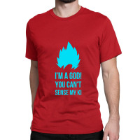 I'm A God Blue   Goku Classic T-shirt | Artistshot