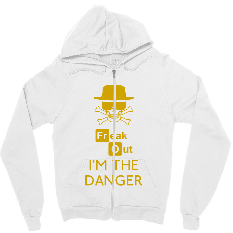 I'm The Danger (yello) Bad Zipper Hoodie | Artistshot