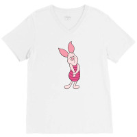 Piglet V-neck Tee | Artistshot