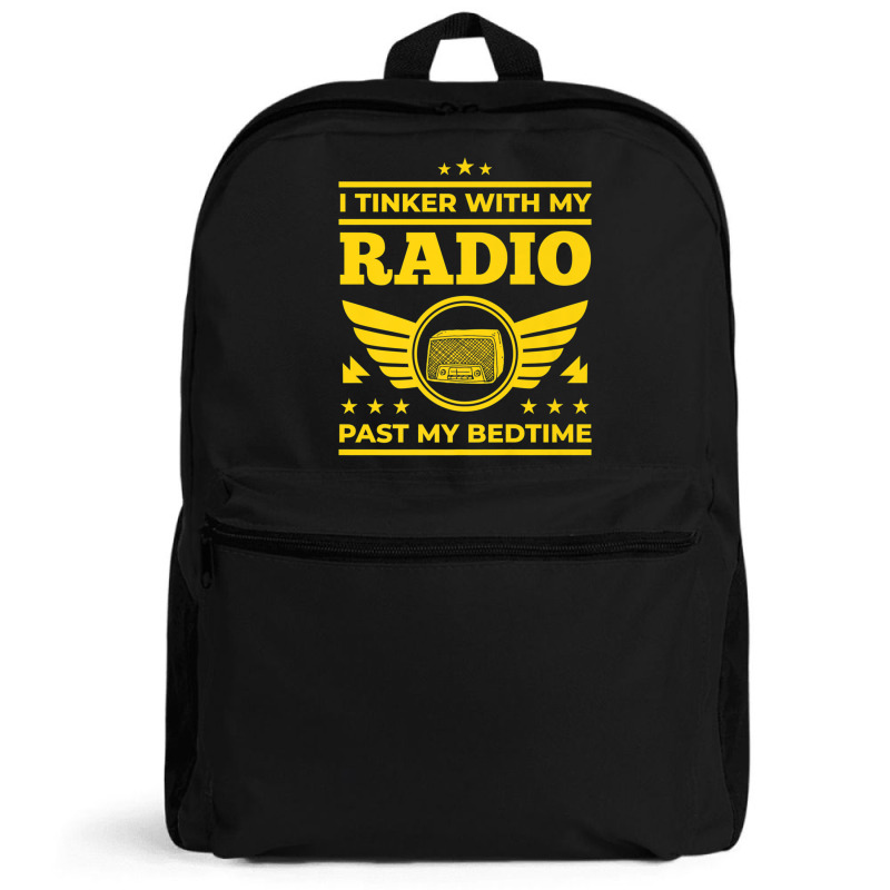 Ham Radio Operator T Shirt Shortwave Listener Funny Gift Backpack | Artistshot