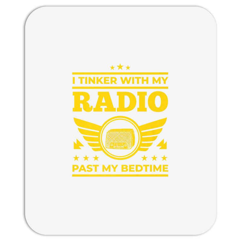 Ham Radio Operator T Shirt Shortwave Listener Funny Gift Mousepad | Artistshot