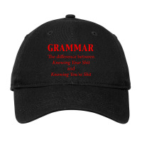 Grammar Adjustable Cap | Artistshot