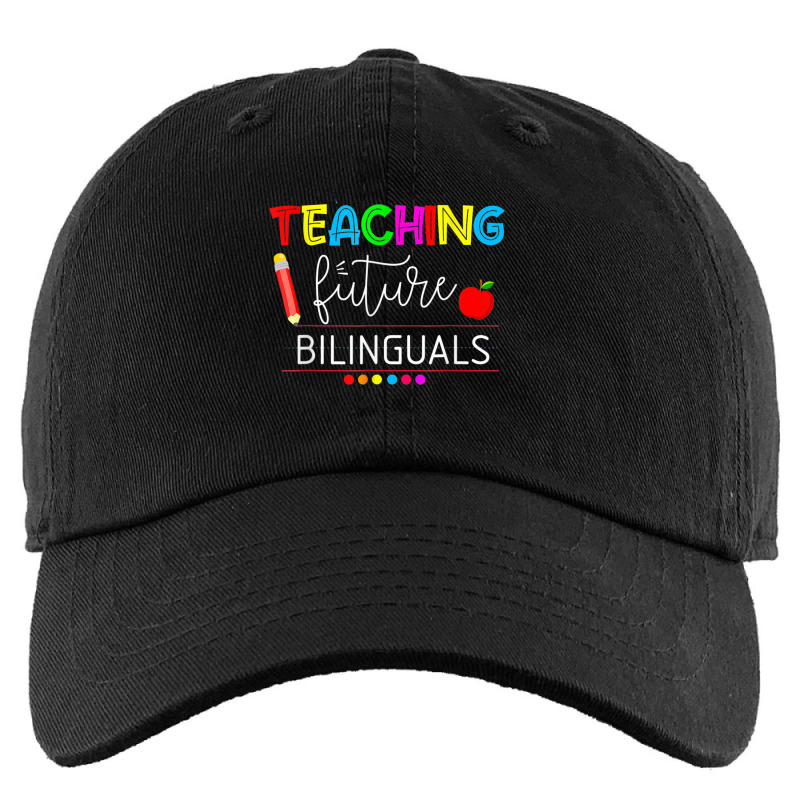 Teaching Future Bilinguals Spanish Teachers Back To School Kids Cap by MadisonDesign | Artistshot