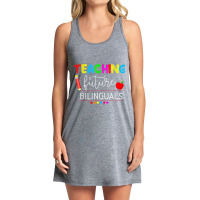 Teaching Future Bilinguals Spanish Teachers Back To School Tank Dress | Artistshot