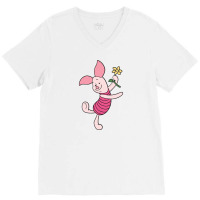 Piglet V-neck Tee | Artistshot