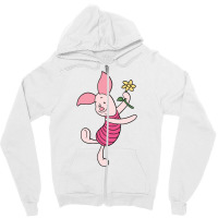 Piglet Zipper Hoodie | Artistshot