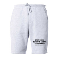 Bailey Bros Building And Loan Association Fleece Short | Artistshot