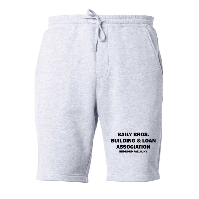 Bailey Bros Building And Loan Association Fleece Short | Artistshot