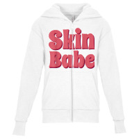 Skin Babe Skin Esthetician Skincare Dermatology T Shirt Youth Zipper Hoodie | Artistshot