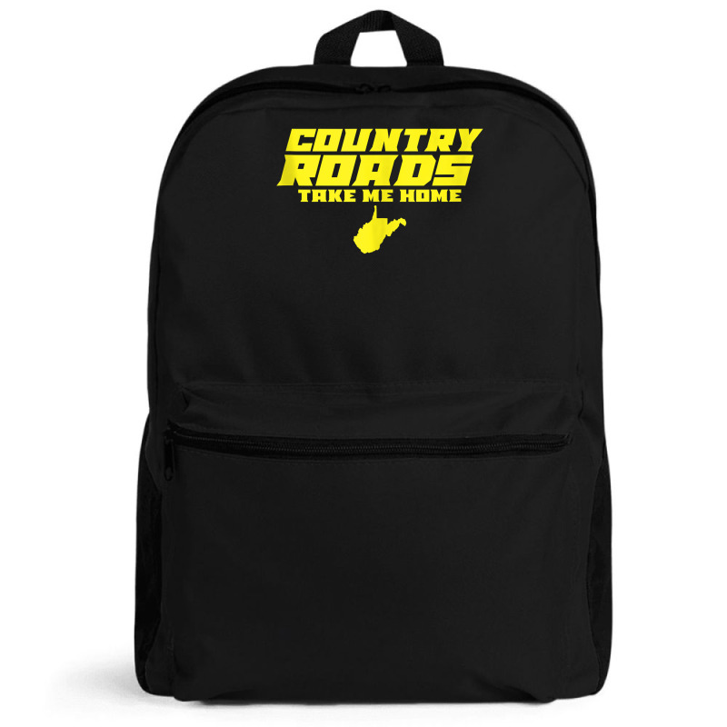 Country Roads Take Me Home West Virginia Tank Top Backpack | Artistshot