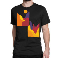 Color Blocking T  Shirt Arid Summer Desert T  Shirt Classic T-shirt | Artistshot