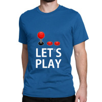 Let's Play   Gaming Classic T-shirt | Artistshot