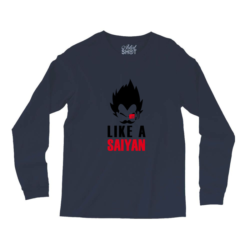 Like A Saiyan   Corp Long Sleeve Shirts | Artistshot