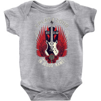 Playing Loud In Jesus' Name Worship Pastor Leader Guitar T Shirt Baby Bodysuit | Artistshot