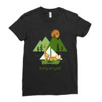 Adventure! Ladies Fitted T-shirt | Artistshot