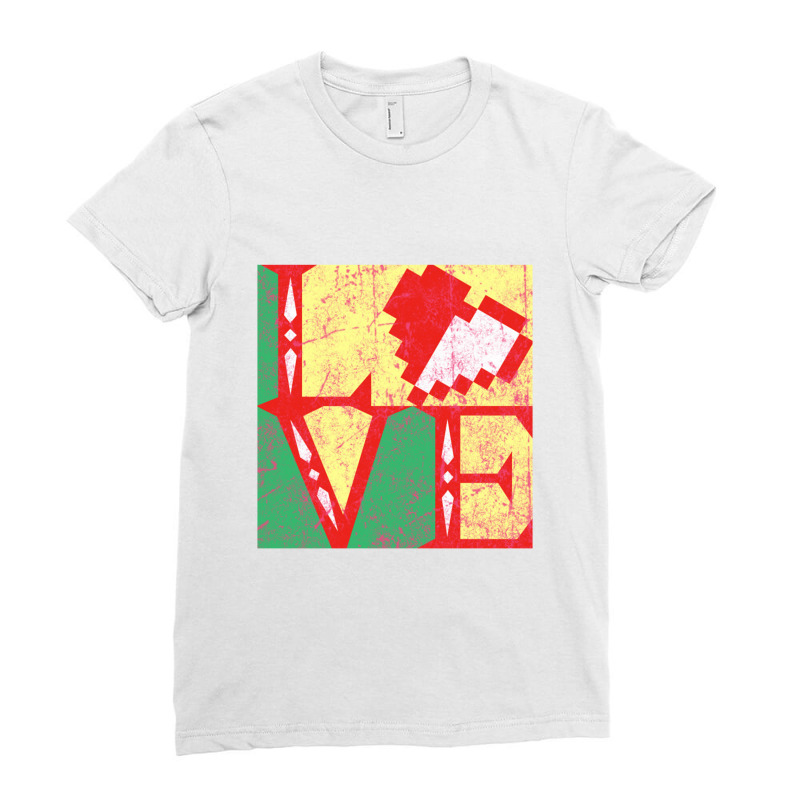 Link's Heart   Love Ladies Fitted T-Shirt by johngholsonart | Artistshot