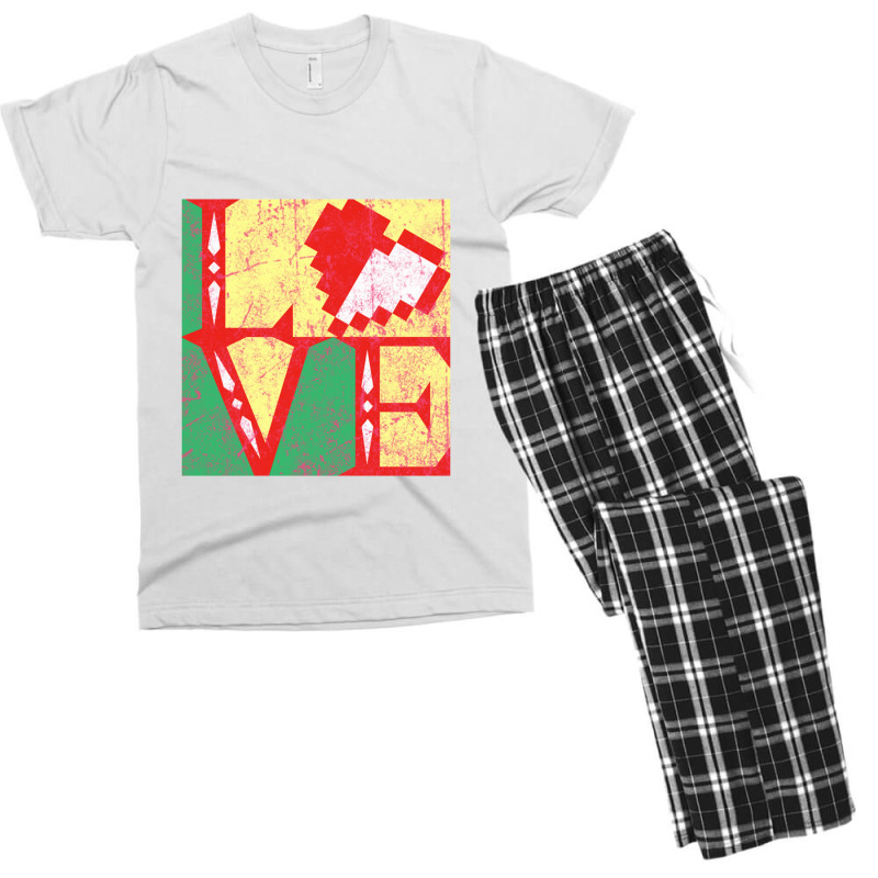 Link's Heart   Love Men's T-shirt Pajama Set | Artistshot