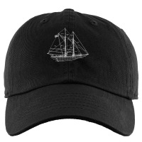 Sailing Vintage Blueprint Sailboat Yachting T Shirt Kids Cap | Artistshot