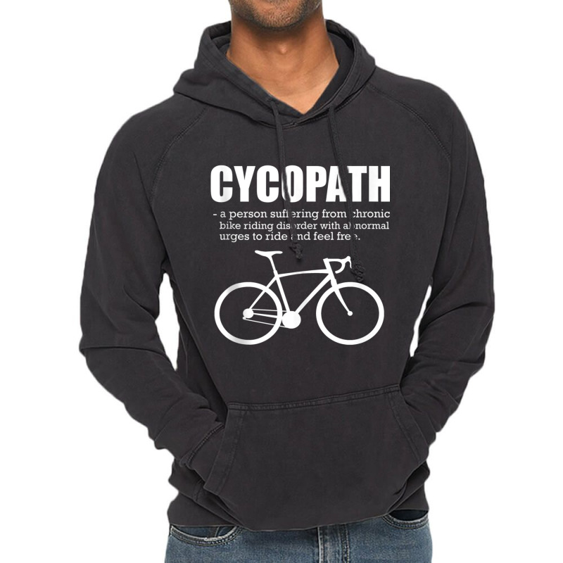 Funny Cycopath Gift For Bicycle Cyclist Cycling Tank Top Vintage Hoodie | Artistshot