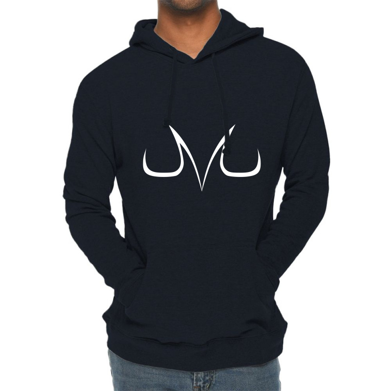 Majin Symbol White   Dragon Lightweight Hoodie | Artistshot